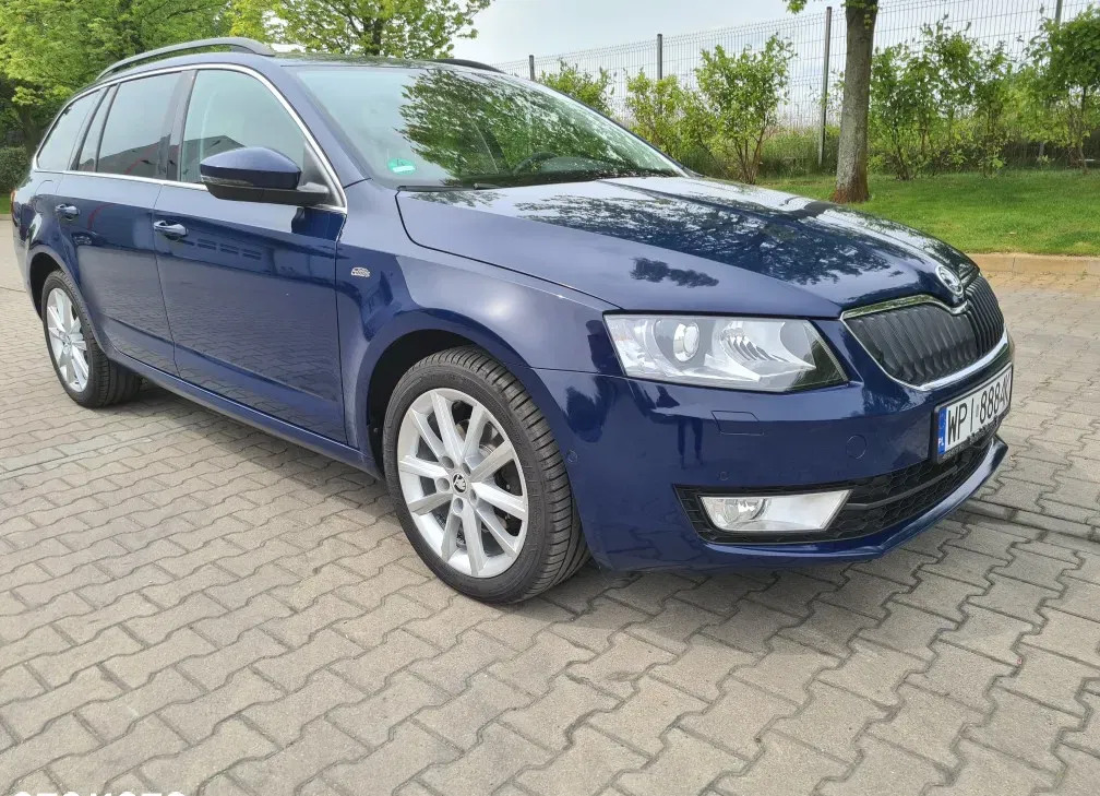 samochody osobowe Skoda Octavia cena 53900 przebieg: 149000, rok produkcji 2015 z Warszawa